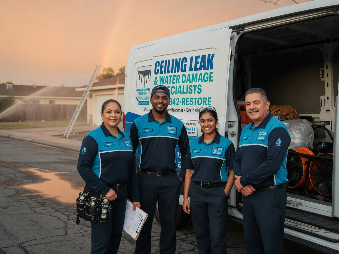 Ceiling Leak Cleanup company in Confluence, PA